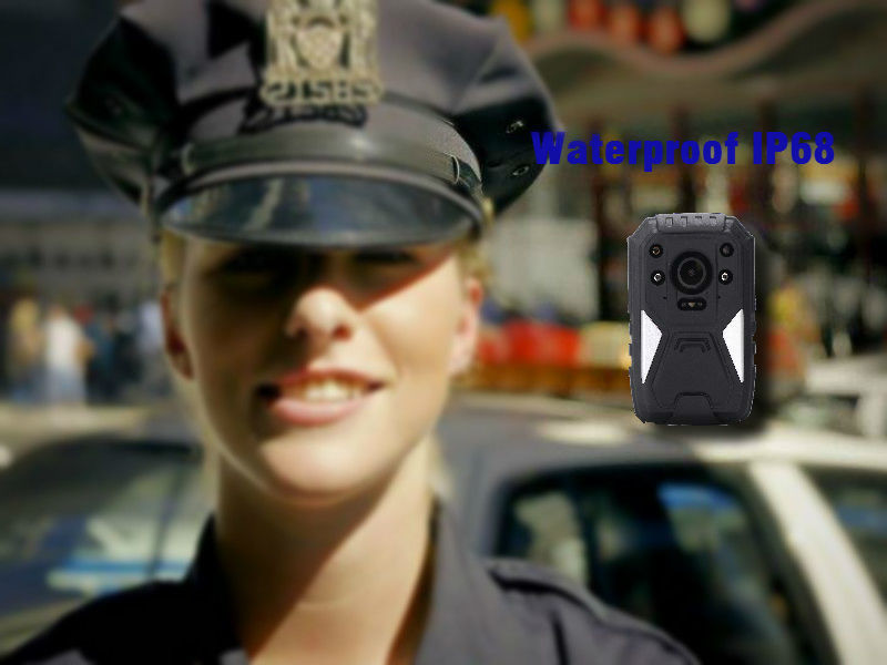 4G / 3G WIFI GPS police officer body worn cameras Waterproof IP68 CE FCC ROSH